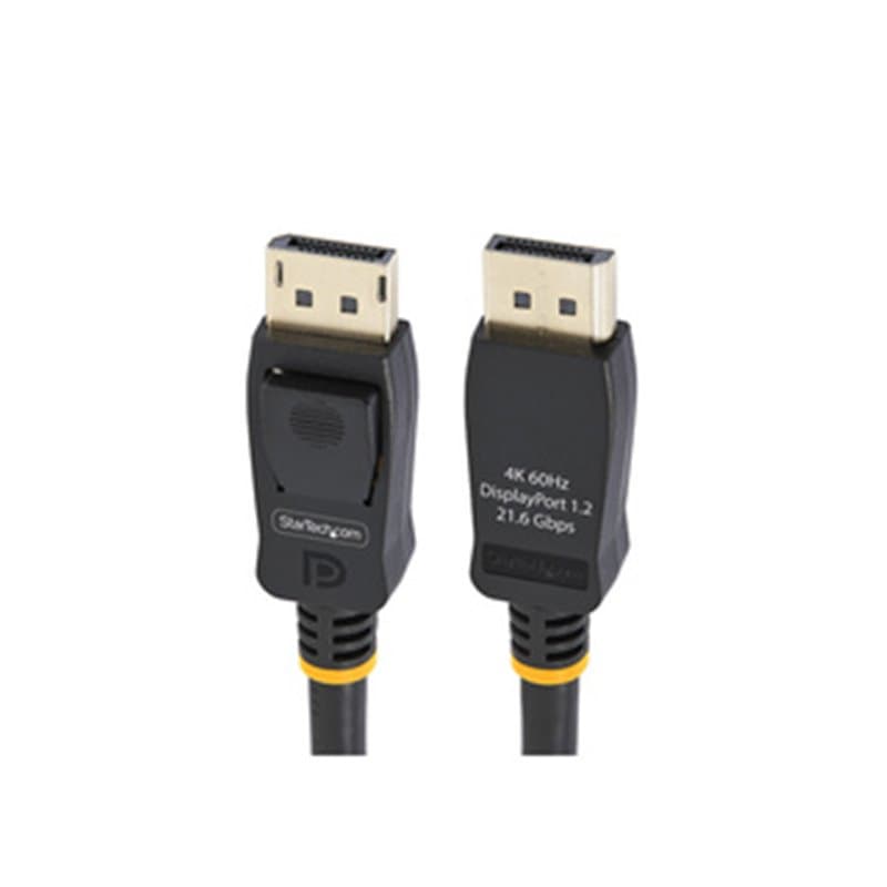 StarTech.com Câble DisplayPort Certifié VESA de 2m - Lot de 10 - Cordon DisplayPort 1.2 avec Loquets, 4K 60Hz UHD, Câble