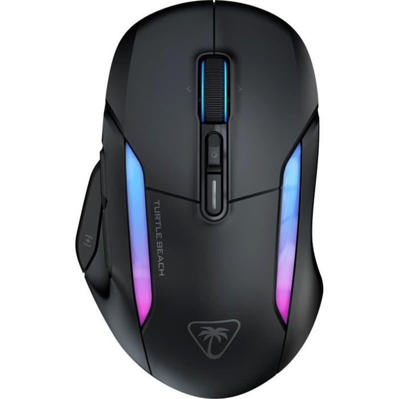 Souris gaming sans fil - Turtle Beach Kone II Air - Ergonomique - Noir, Bluetooth, 26 000 DPI, molette 4D
