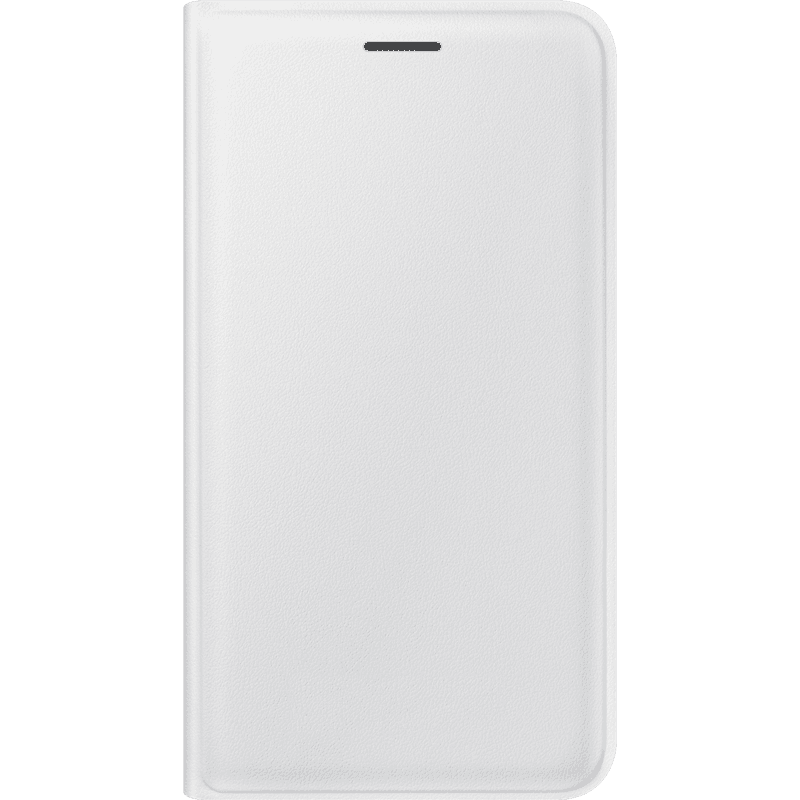 Etui à rabat Samsung EF-WJ120PW blanc pour Galaxy J1 (2016)
