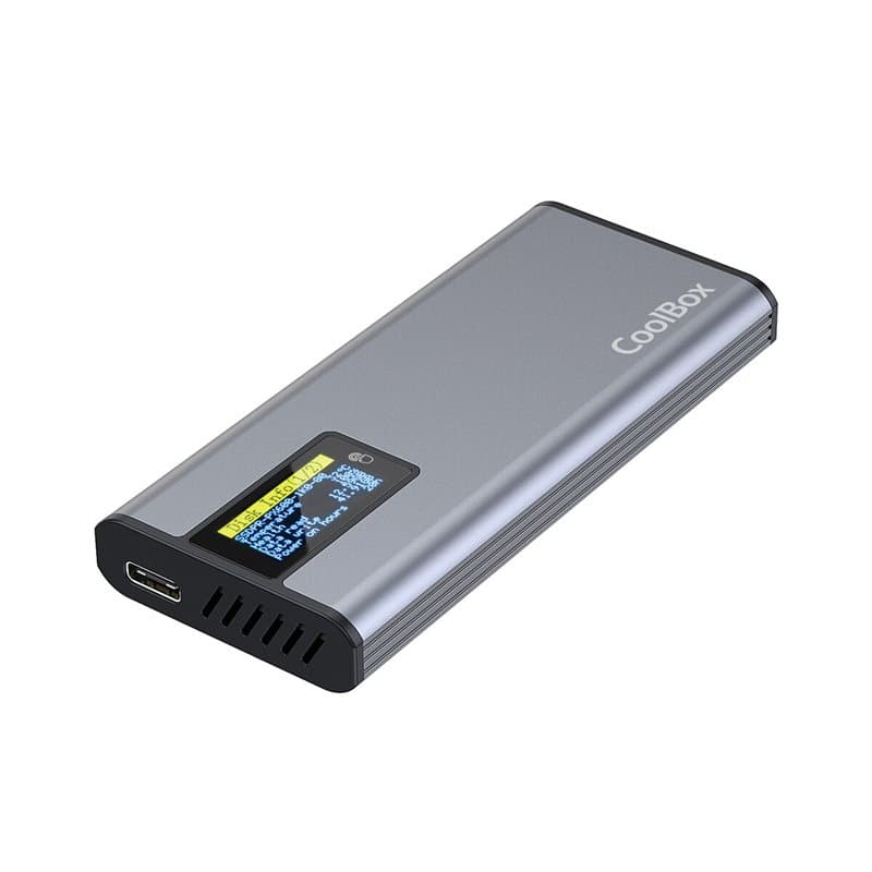 Protection pour disque dur CoolBox COO-MCM-M2F Gris Argenté 2,5"
