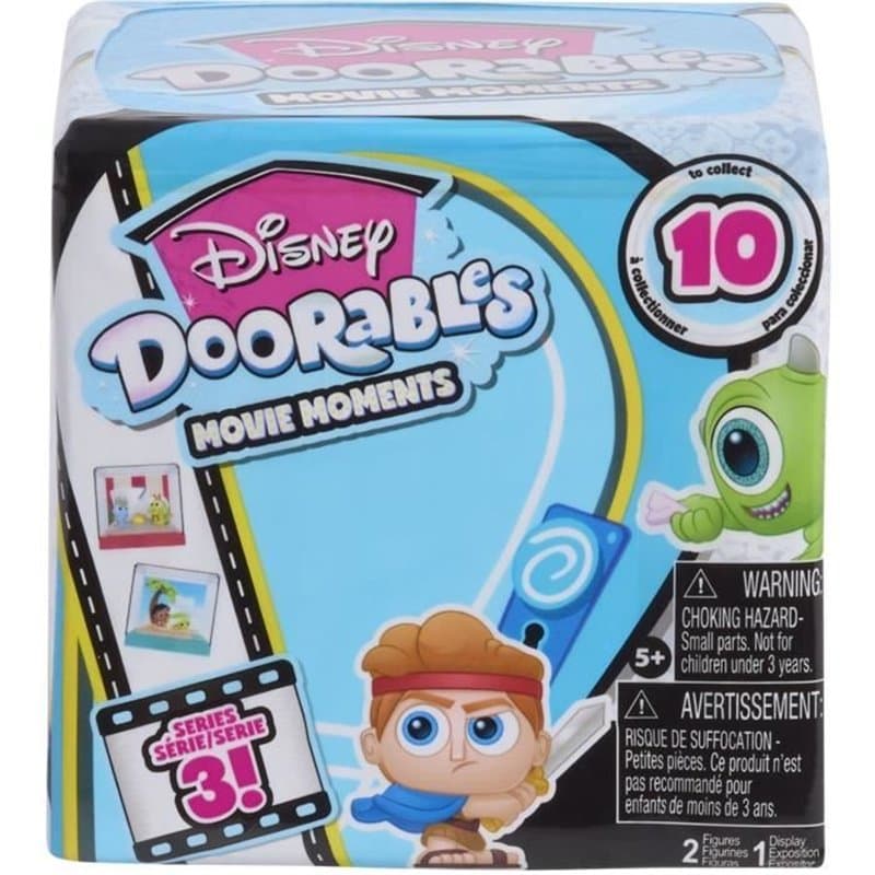 Figurines a collectionner - DISNEY - Moments de Film - 2 figurines, 1 diorama, 1 carte de fond, 10 scenes a collectionne