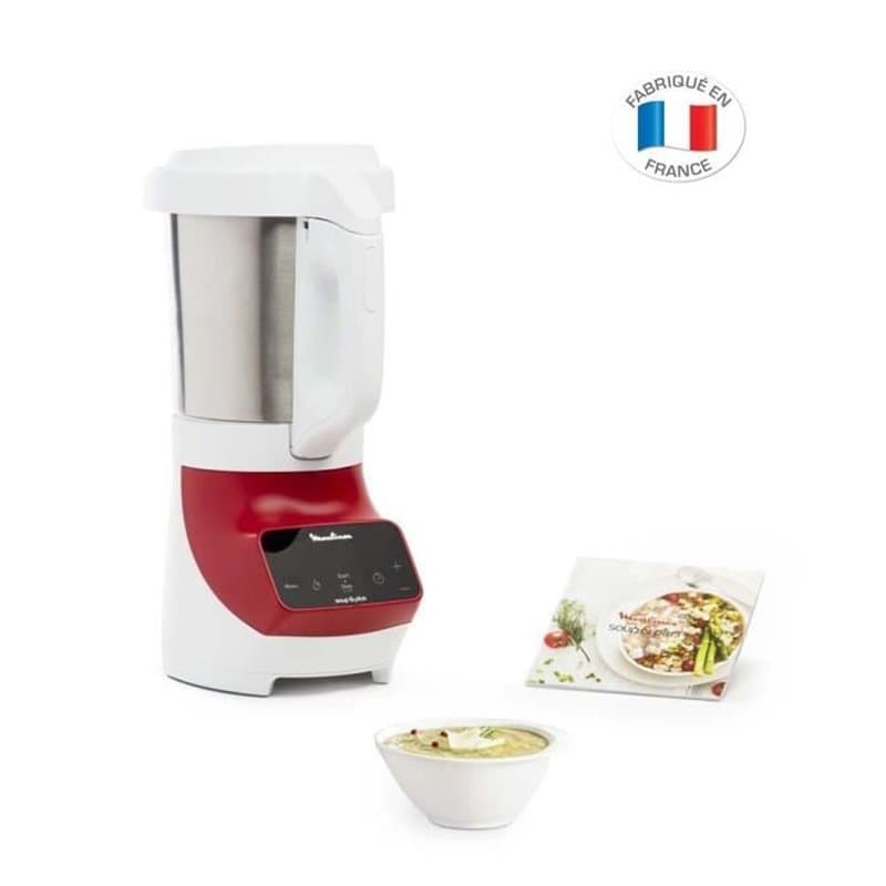 Moulinex LM924500 blender 2 L Mélangeur de table Rouge, Blanc