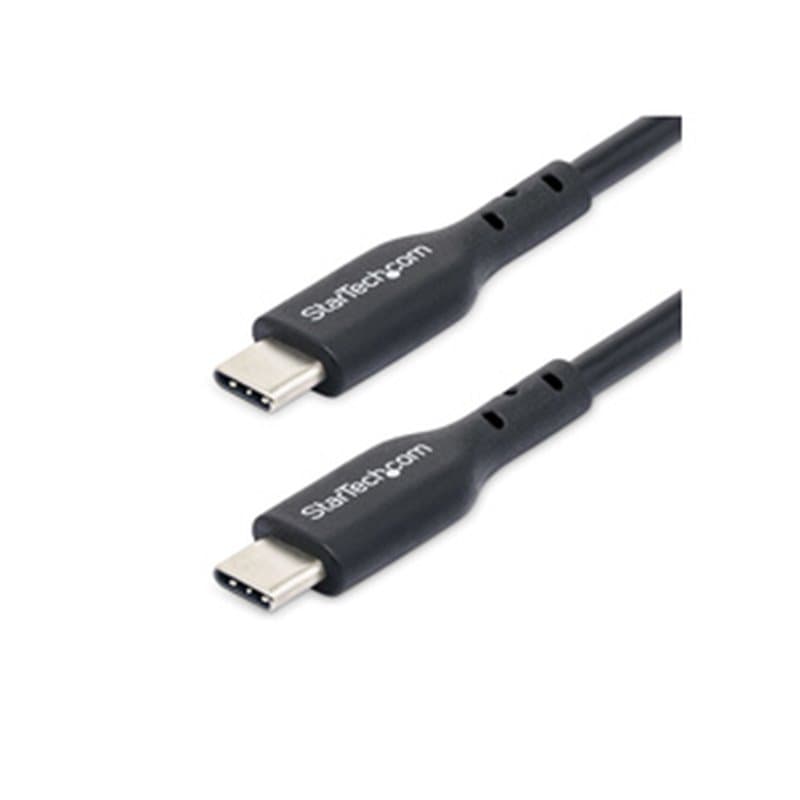 StarTech.com Câble de Charge USB-C de 3m, Câble USB- C, USB 2.0 (480mbps) Câble Chargeur Portable, Alimentation 60W 3A,