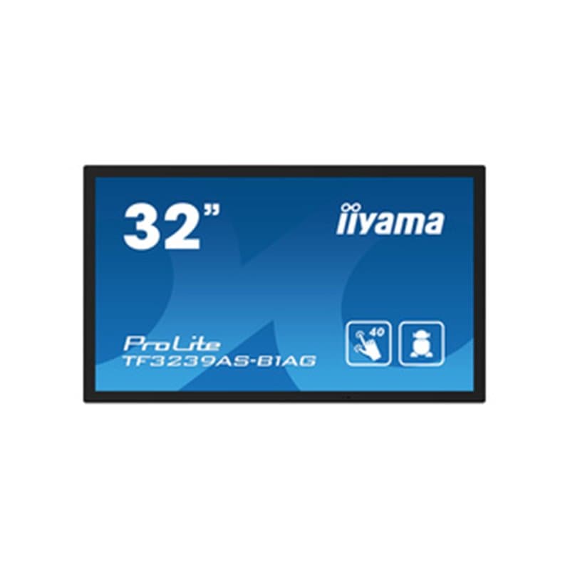 iiyama TF3239AS-B1AG affichage de messages Écran plat de signalisation numérique 80 cm (31.5") LED 500 cd/m² 2.4K Ultra