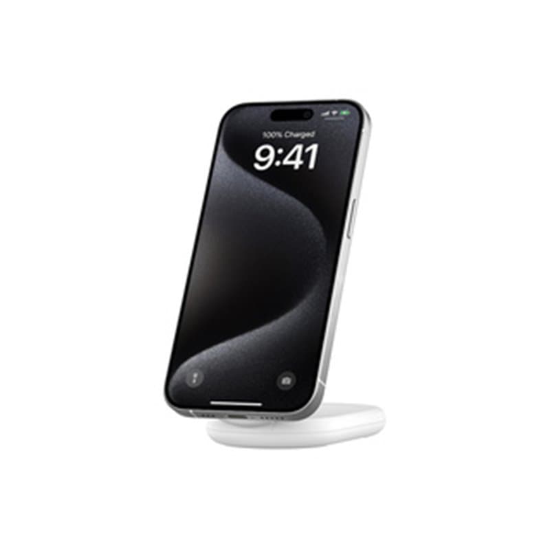 Belkin BoostCharge Écouteurs, Smartphone Blanc USB Recharge sans fil Charge rapide Intérieure
