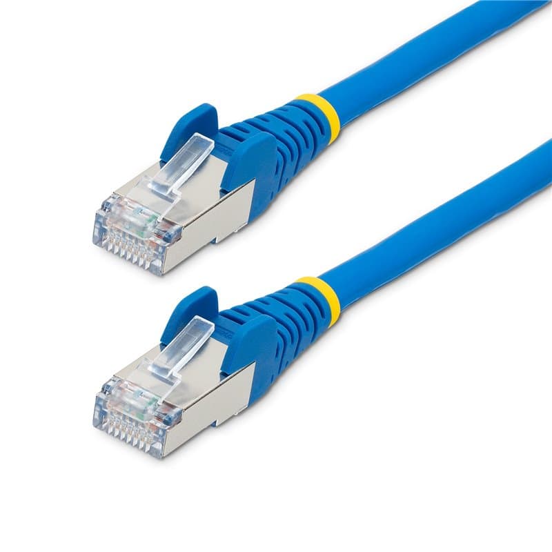 StarTech.com Câble Ethernet CAT6a 10m - Low Smoke Zero Halogen (LSZH) - 10 Gigabit 500MHz 100W PoE RJ45 S/FTP Cordon de