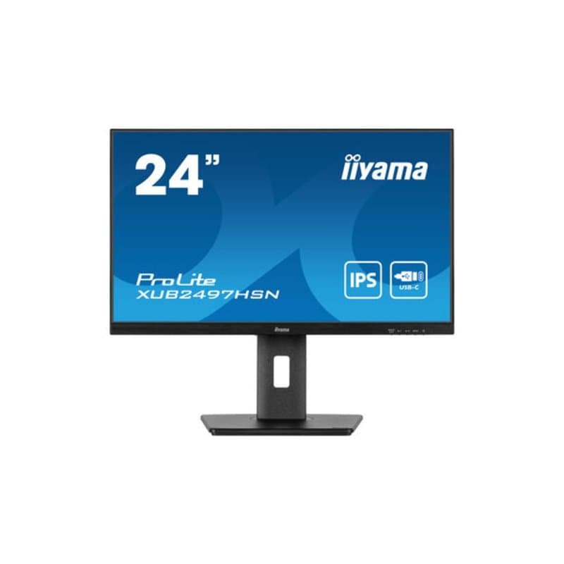 Ecran IIYAMA 24'' Ultra mince Noir IPS 1920x1080 100Hz 1ms 300cd/m HDMI DP USB-