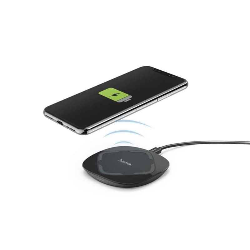 Hama QI - UFC 10 Smartphone Noir USB Recharge sans fil Intérieure
