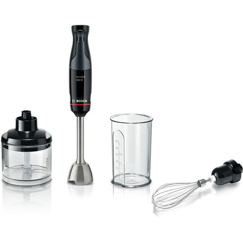 Bosch Serie 4 MSM4B621 blender 0,6 L Mélangeur par immersion 1000 W Anthracite, Transparent