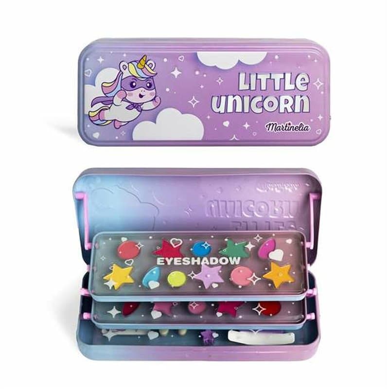Kit de maquillage pour enfant Martinelia Little Unicorn 22,5 x 9,5 x 4,5 cm