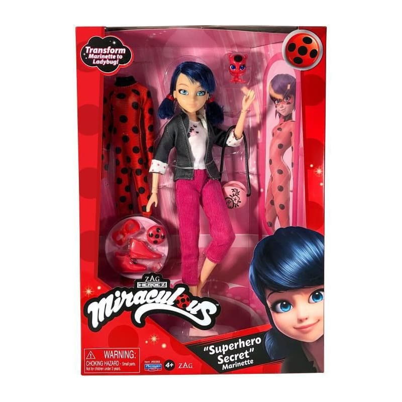 Bandai Poupée 26 cm Et Ses 2 Tenues Miraculous