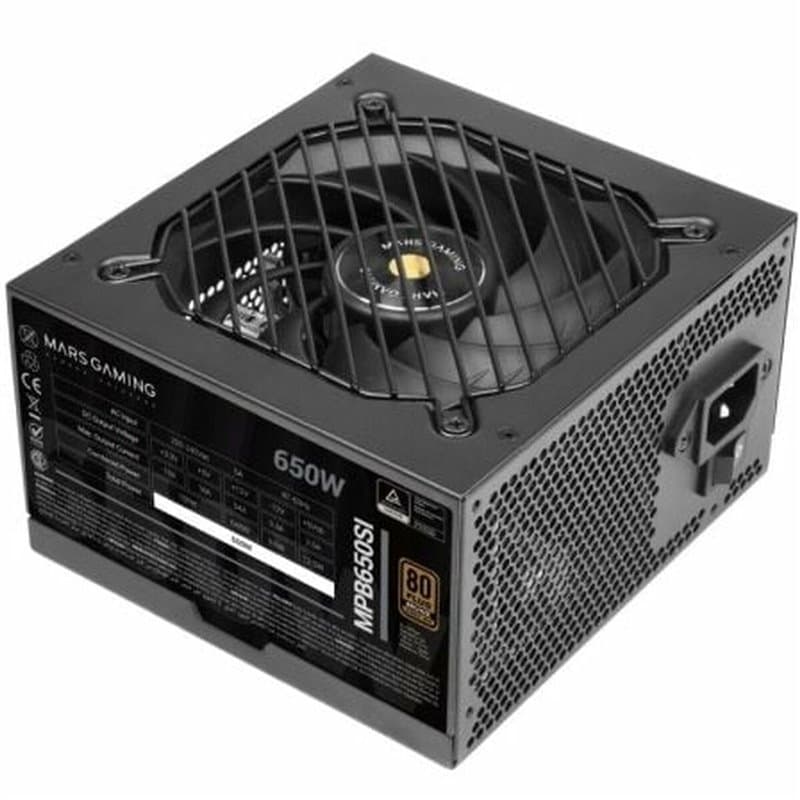 Bloc dAlimentation Mars Gaming MPB650SI ATX 650 W 80 Plus Bronze