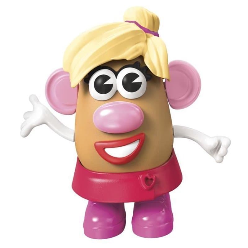 Figruine Madame Patate, 12 pieces a mélanger et a combiner , Mr. Potato Head Playskool Potato Head, Des 2 ans