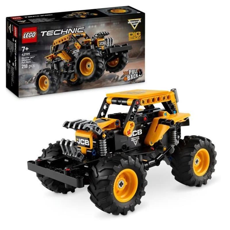 LEGO Technic 42199 Monster Jam DIGatron a rétrofriction - Maquette de camion pour garçon