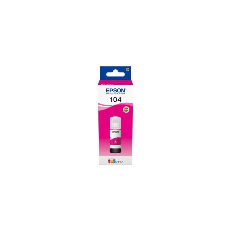 Epson 104 EcoTank Magenta ink bottle
