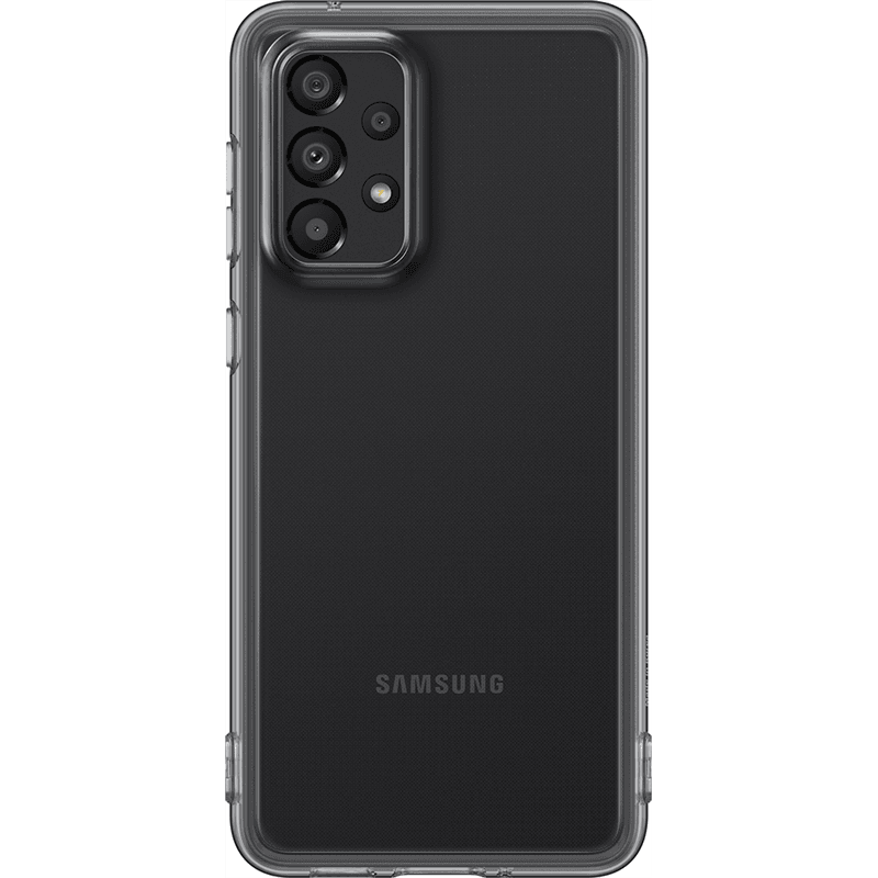 Coque Samsung G A33 5G souple Ultra fine Transparente Noire Samsung
