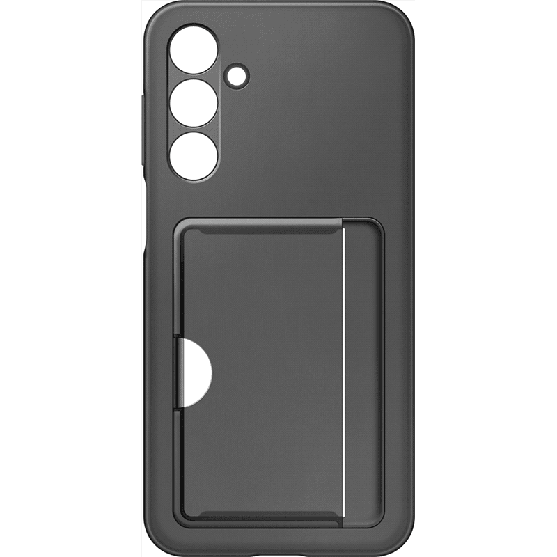 Coque Samsung Galaxy A16 4G / Galaxy A16 5G souple Ultra fine avec porte-carte intégré Noir Samsung