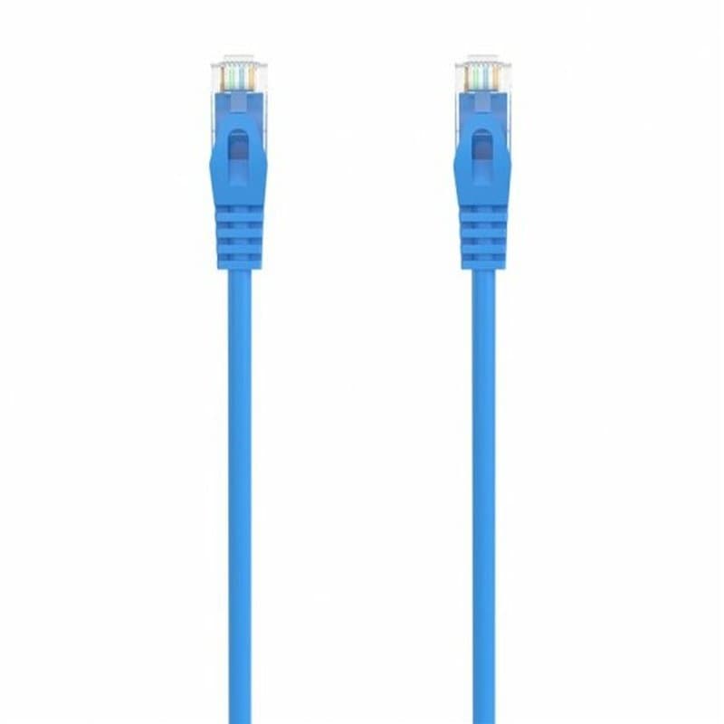 Câble RJ45 Catégorie 6 UTP Rigide Aisens Bleu 50 cm 0,5 m
