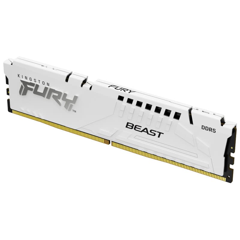 Kingston Technology FURY Beast 32 Go 6000 MT/s DDR5 CL36 DIMM White EXPO