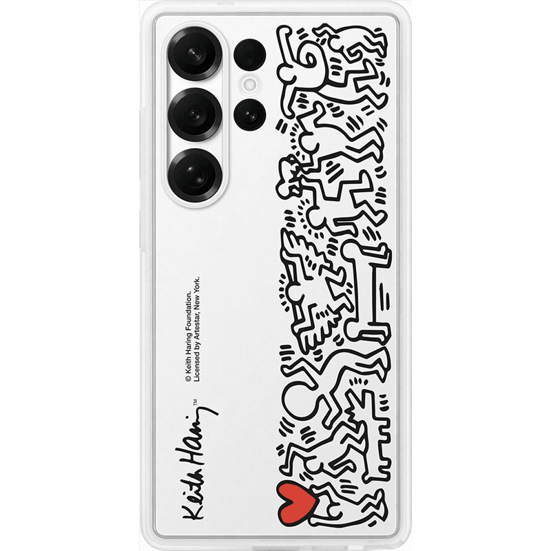 Coque Samsung Galaxy S25 Ultra FlipSuit avec fond d'écran dynamique Blanche Samsung