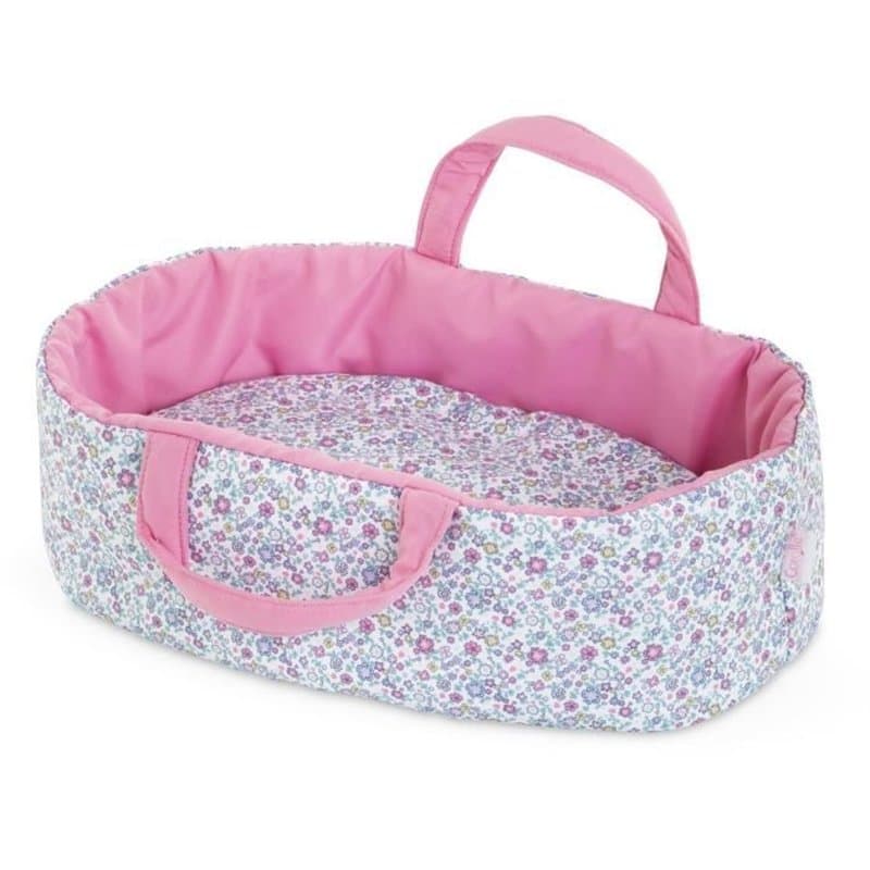 Accessoires poupons - COROLLE - Couffin Floral - pour poupon 30 cm - des 18 mois