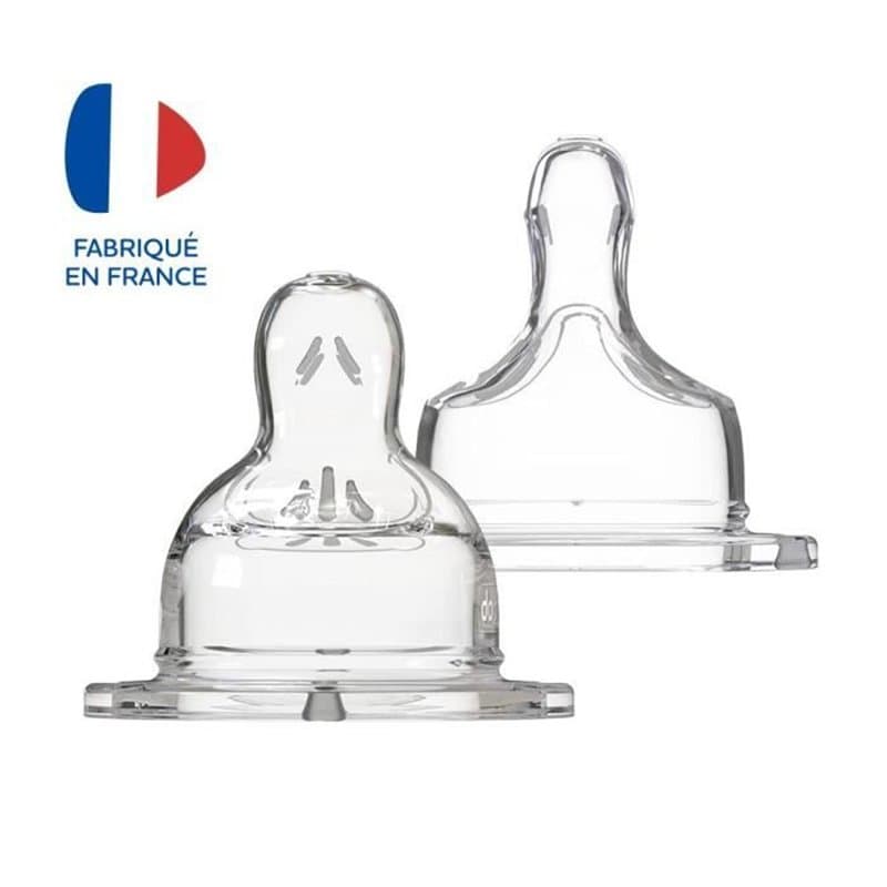 Biberon Anti-Coliques Dodie Sensation+ - Tétines Plates Col Large Débit 3