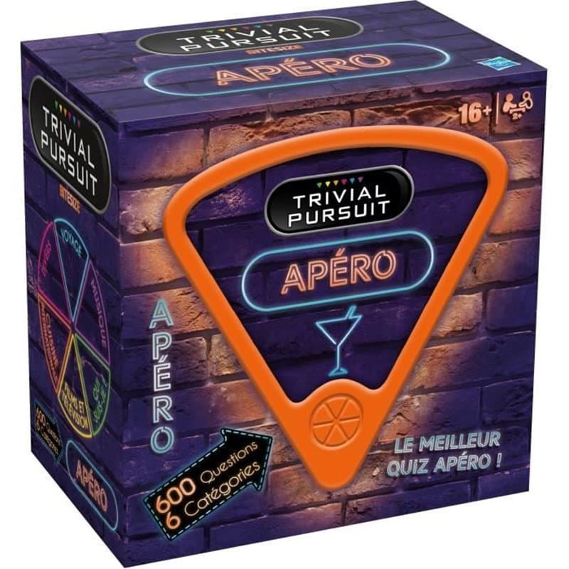 TRIVIAL PURSUIT Voyage apéro - Jeu de société - WINNING MOVES