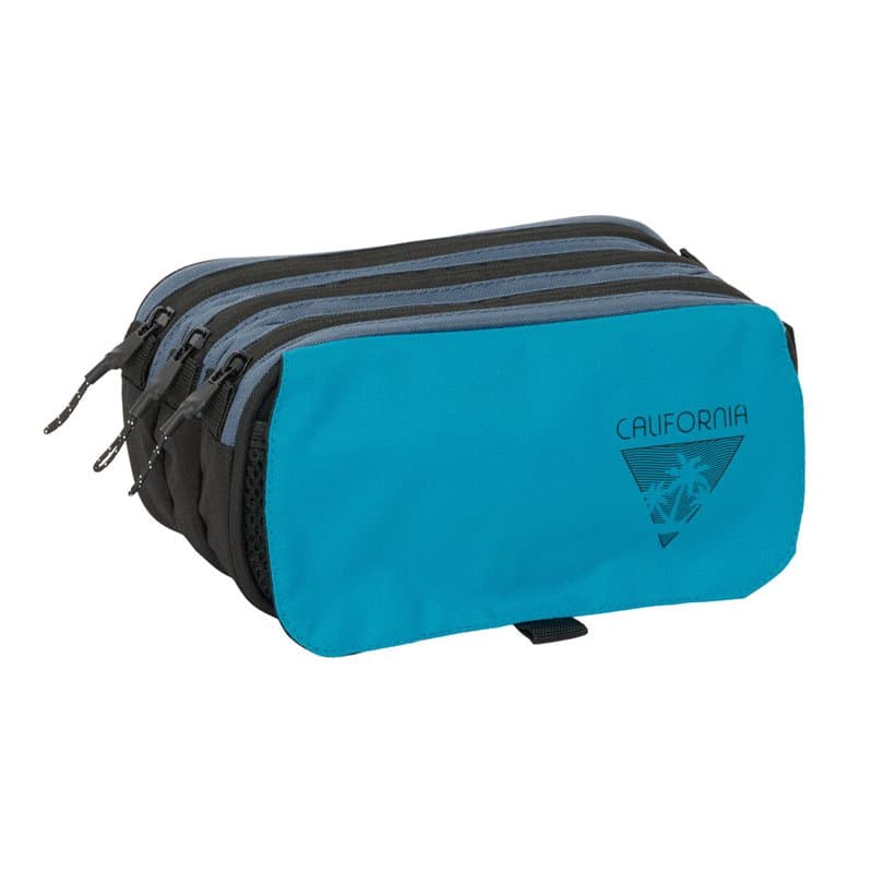 Fourre-tout BlackFit8 California Bleu Noir 21,5 x 10 x 8 cm