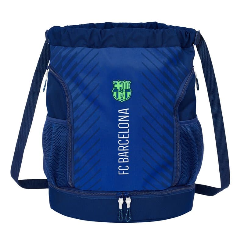 Sac à dos serré par des ficelles F.C. Barcelona Blue marine 35 x 40 x 1 cm