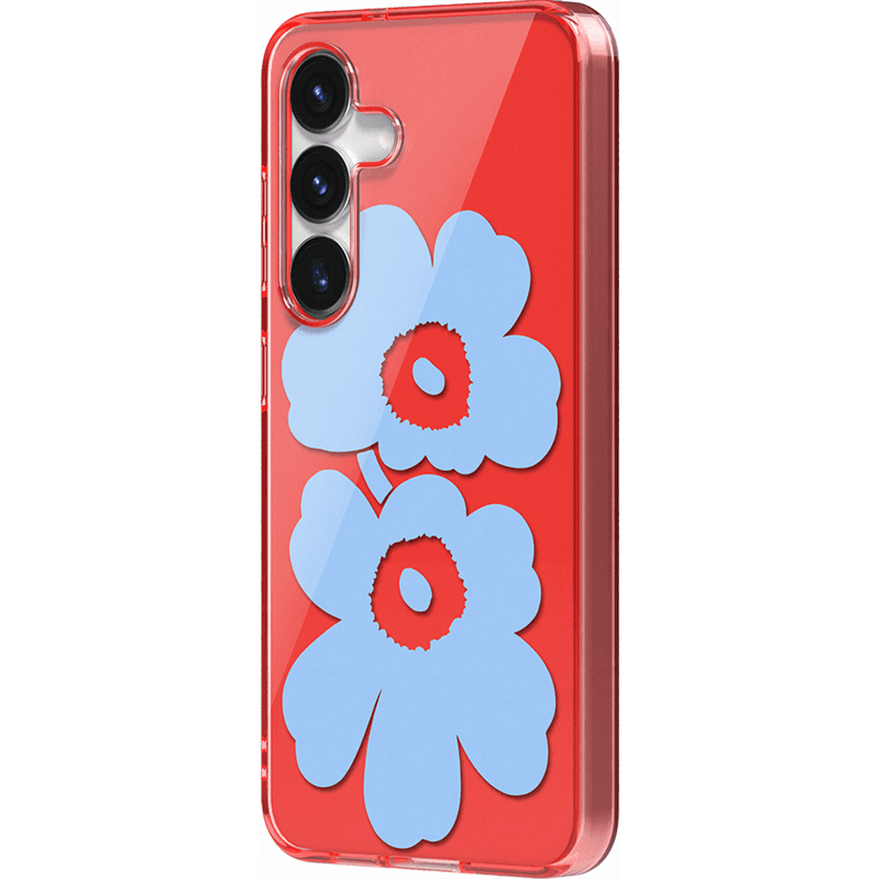 Coque Samsung Galaxy S25 Unikko 'Marimekko' Designed for Samsung Rouge Samsung