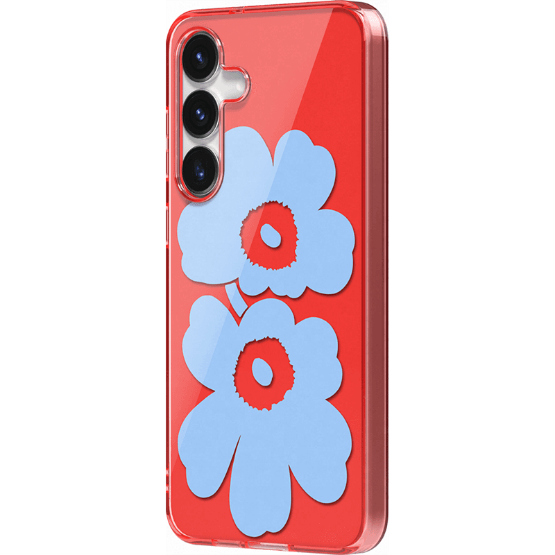 Coque Samsung Galaxy S25+ Unikko 'Marimekko' Designed for Samsung Rouge Samsung