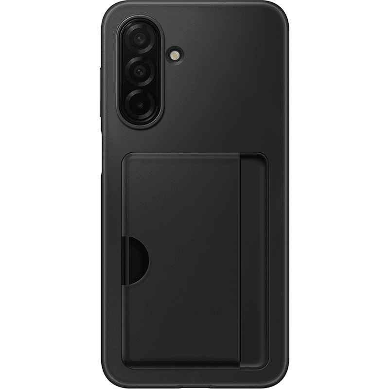 Coque Samsung Galaxy A26 Card Slot Porte-carte intégré Noire Samsung
