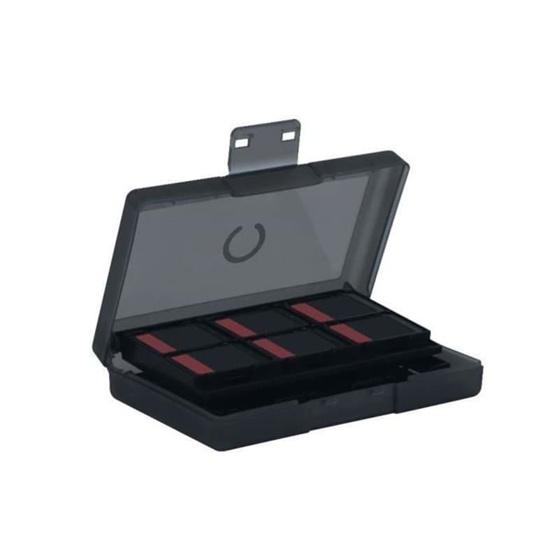Boîtier de protection et transport - KONIX - Pour cartouches de jeux Nintendo Switch 2 - Antichoc - 24 rangements - Noir