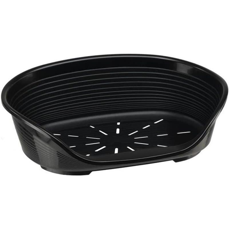Panier-Corbeille SIESTA DELUXE Taille 4 - 61,5*45*21,5 cm - Noir -FERPLAST