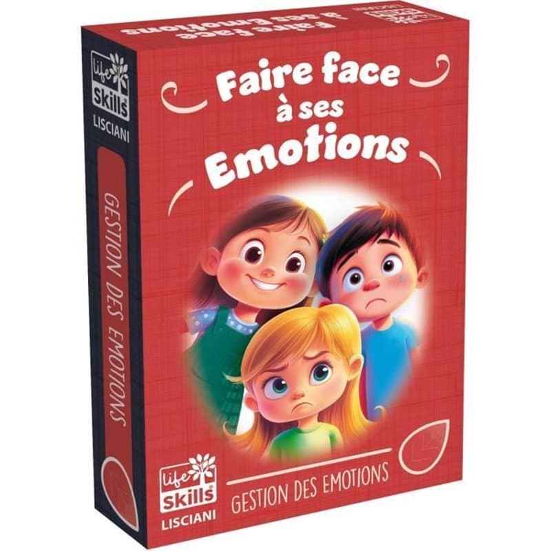 Jeu de cartes Gestion des émotions - Jeu Éducatif - LIFE SKILLS - Cartes illustrées