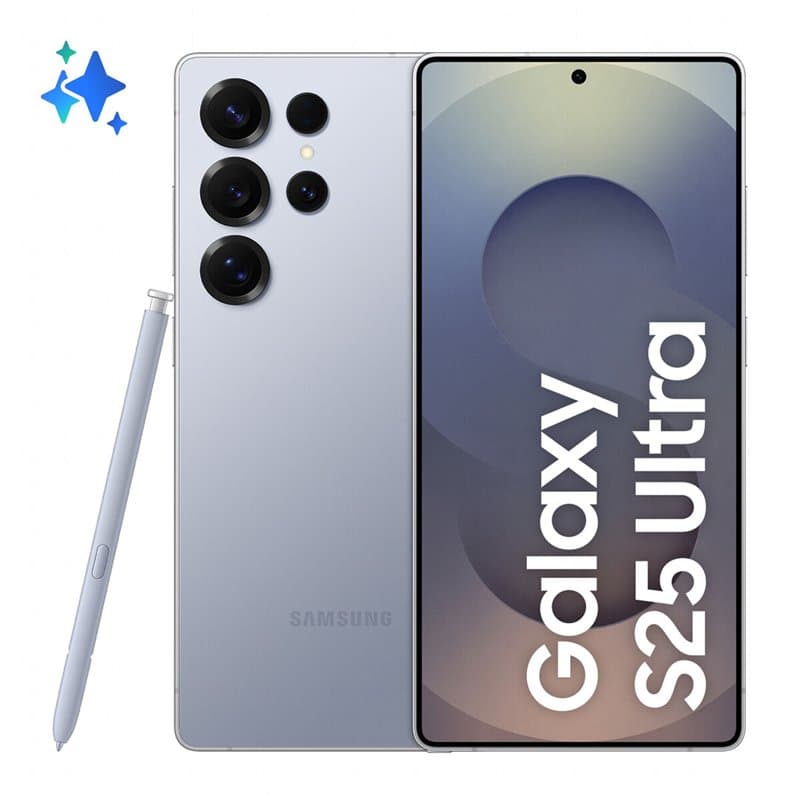 Smartphone Samsung Galaxy S25 Ultra 12 GB RAM 256 GB Bleu Argenté 6,9" Qualcomm Snapdragon 8 Elite