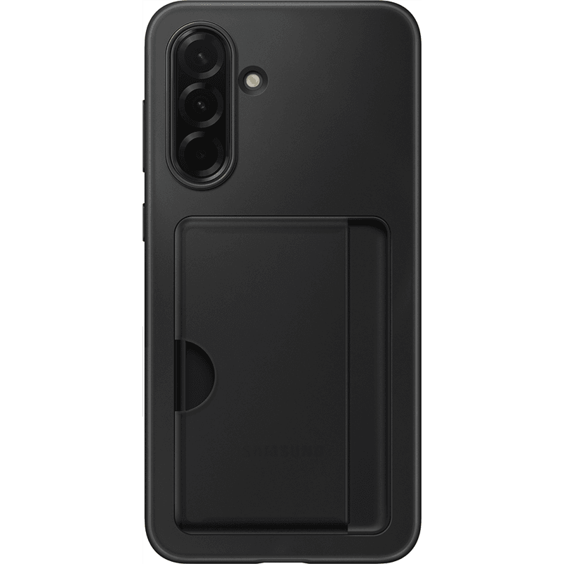 Coque Samsung Galaxy A36 5G Card Slot Porte-carte intégré Noire Samsung