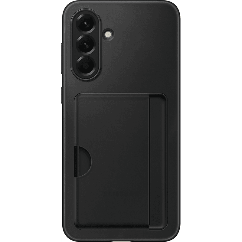 Coque Samsung Galaxy A56 5G Card Slot Porte-carte intégré Noire Samsung