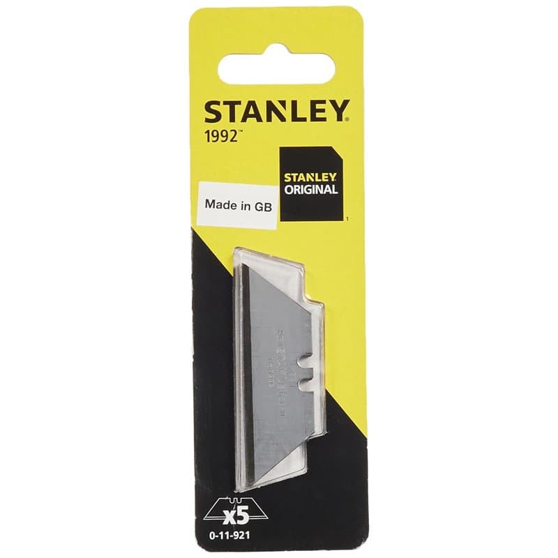Stanley 0-11-921 Lame de couteau 1992 sans trou Carte 5 Lames