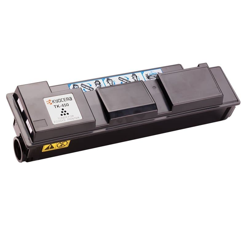 Toner Kyocera TK-450 d'origine. Noir, 15 000 pages ISO 19752, compatible imprimante ECOSYS FS-6970DN