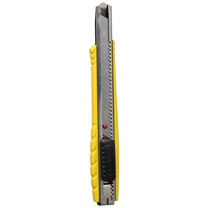 STANLEY 0-10-411 Cutter Gamme FATMAX Plus Résistant Largeur De Lame 9 Mm - Idéal Pour Les Moquettes - Acier Inoxydable - Longueu