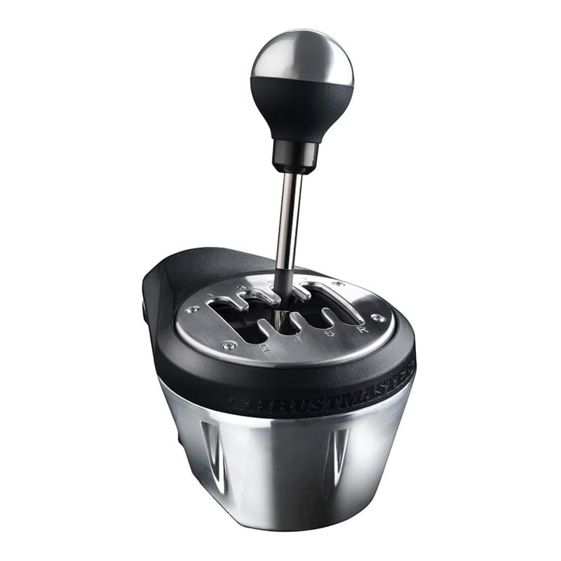 Thrustmaster TH8A Shifter Add-On - Levier de vitesse de haute précision avec technologie HEART HallEffect AccuRate pour PC, PS4,