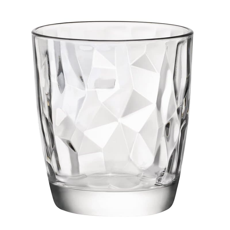 Bormioli Rocco Diamond Trasparente verre à whisky 390ml, transparent, 1 verre
