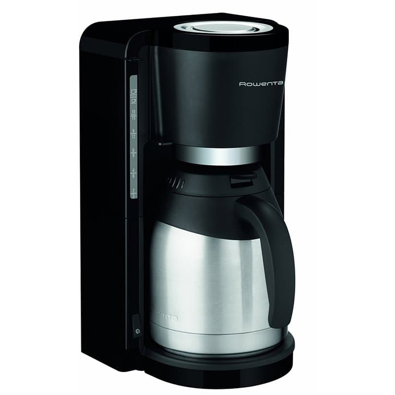 Rowenta CT381810 Cafetière Isotherme Adagio - Pot Thermo Isolant Inox - Maintient au Chaud pendant 4h - 10 à 15 Tasses