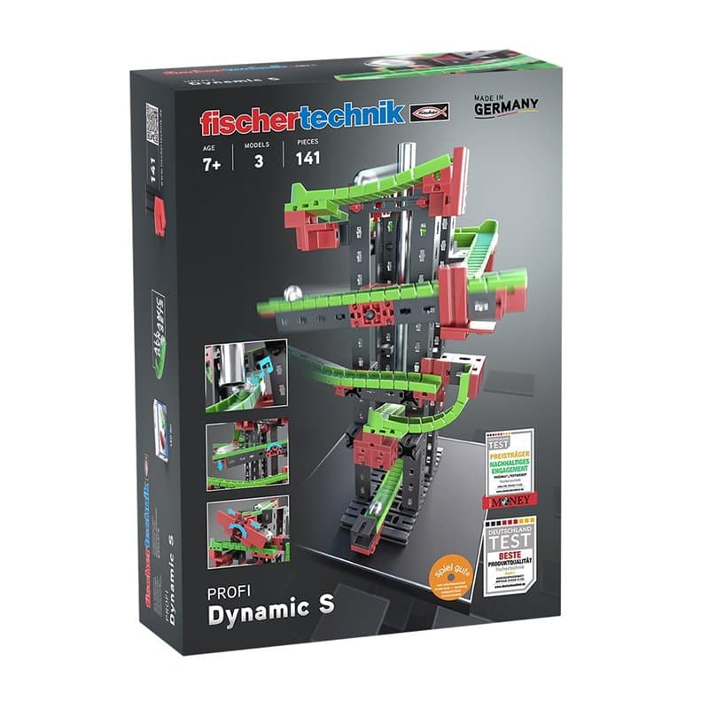 fischertechnik Circuit de Billes Dynamic S 536620 – kit de Construction pour Enfants, Jouet éducatif à partir de 7 Ans