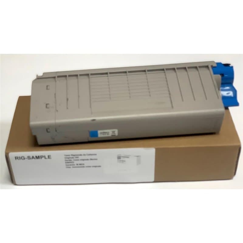 Toner OKI 45396203 pour MC770 MC780 - Cyan - 11.500 Pages - Régénéré Made in Italy