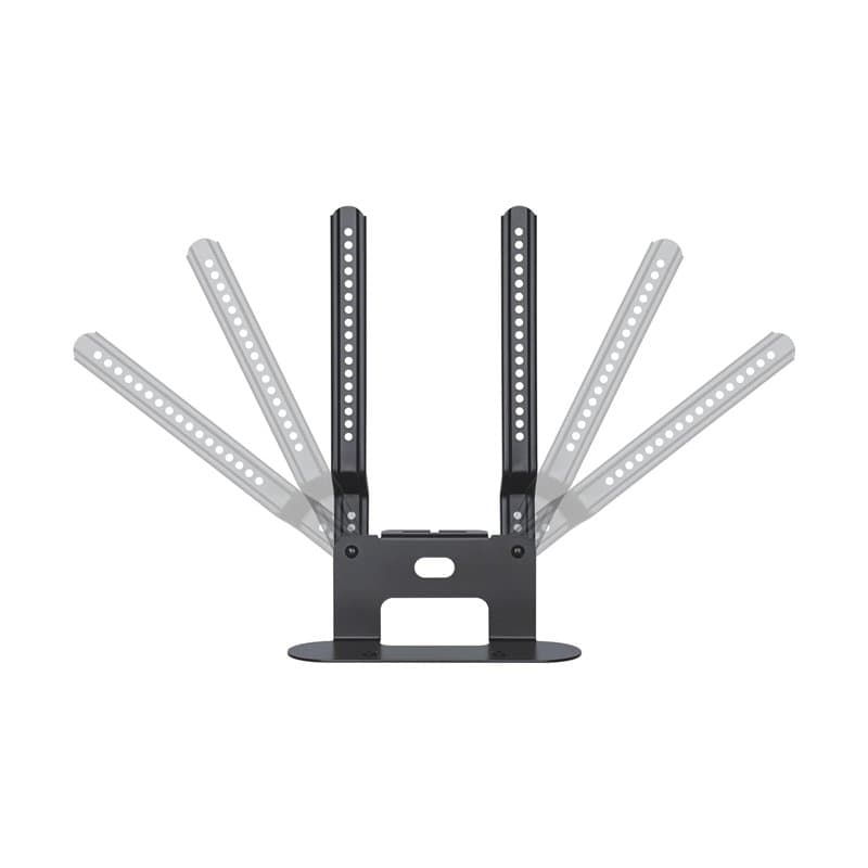 PureMounts PM-SOM-080 pour montage direct sur téléviseur compatible avec SONOS BEAM Barre de son, charge utile: 5 kg, noir