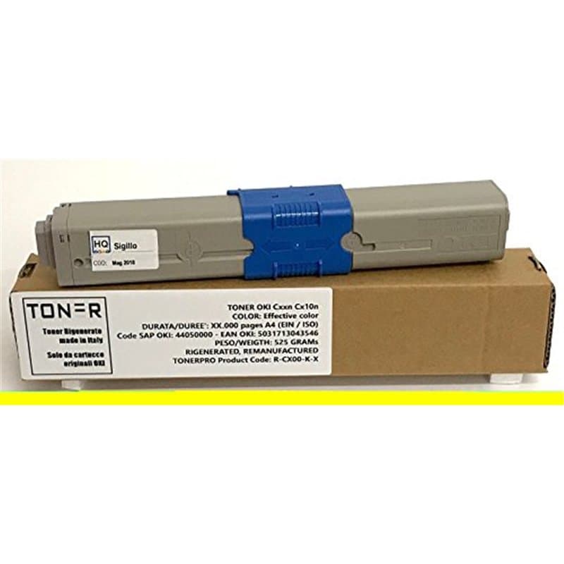 Toner OKI C301dn C321dn MC332dn MC342dn MC342dnw - Jaune - 1500 pages - Code OKI 44973533 - EAN 5031713055730 - Régénéré Made in