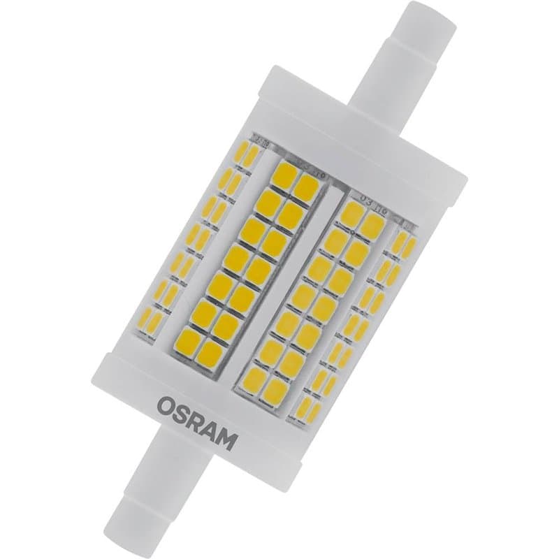 OSRAM LED LINE R7S DIM | Tube Crayon LED culot R7s, Gradable, 11,50W = 100W équivalent incandescent | Blanc chaud | 2700K