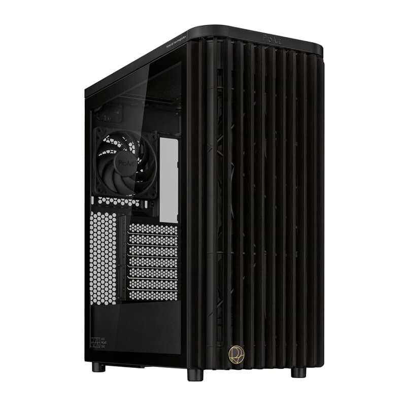 Châssis PC ATX ASUS ProArt PA401 Wood Metal Edition avec Ventilateurs PWM
